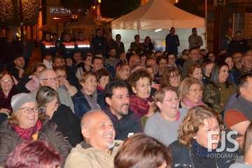 Actuación del humorista Maestro Florido (Foto Francisco Javier Santana)